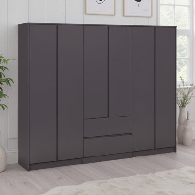  Braunstein 6 Door Wardrobe