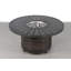 Ensemble de conversation modulaire avec coussins 6 pièces Alieyah Big Firepit Brown