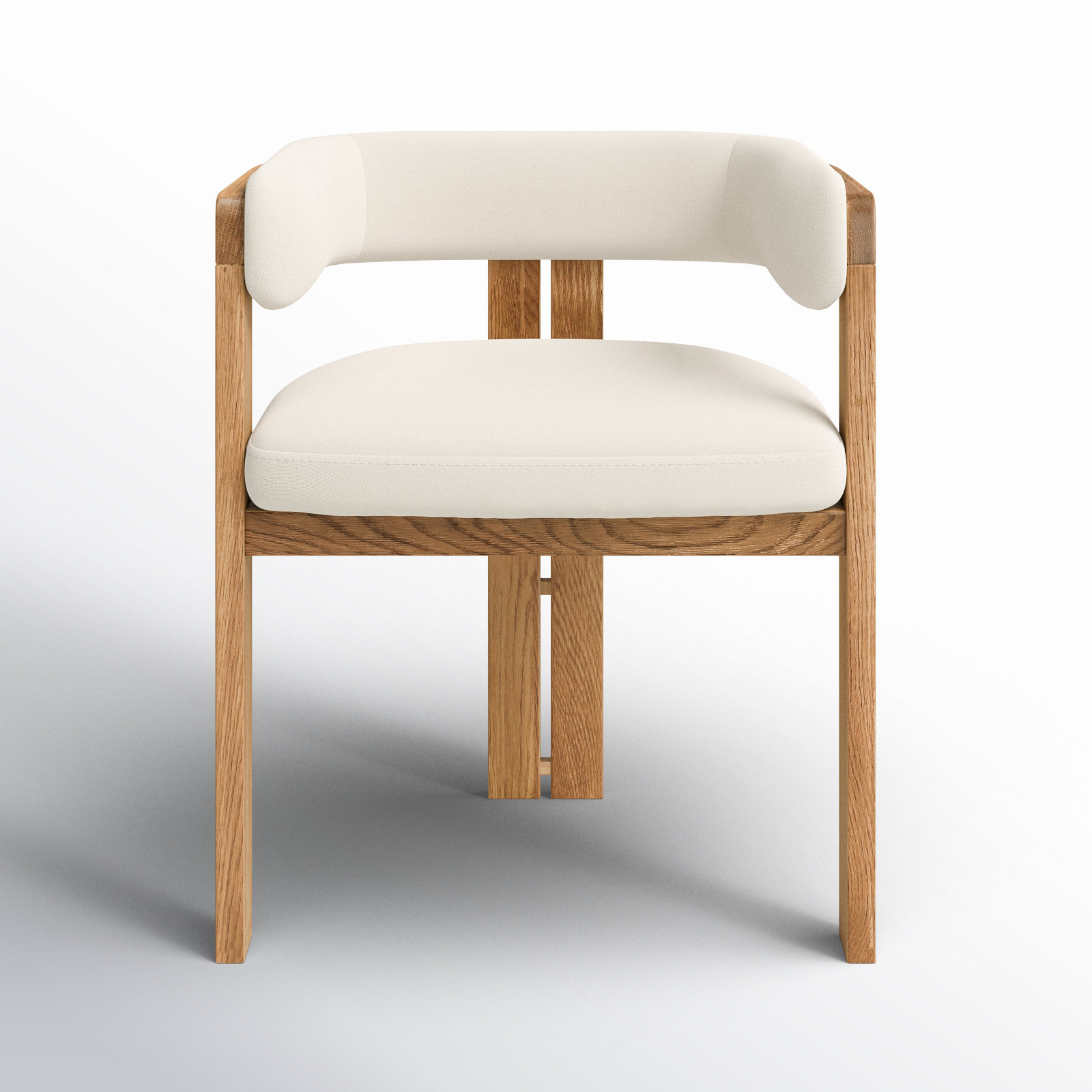 Oak Armchair, Brown