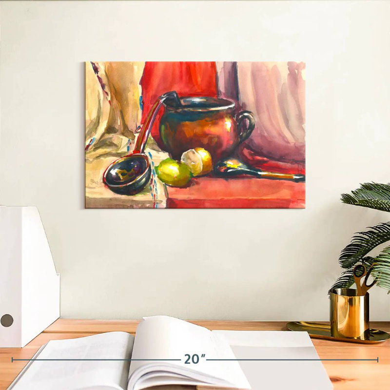 Senne Abstract Kitchen, 8" H x 12" W