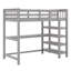 Lit mezzanine avec tablettes de rangement et bureau sous le lit-1290929825-1290929824