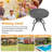 Massicotte Cast Aluminum Patio Dining 31.5-inch Round Table with a 1.88-inch Umbrella Hole