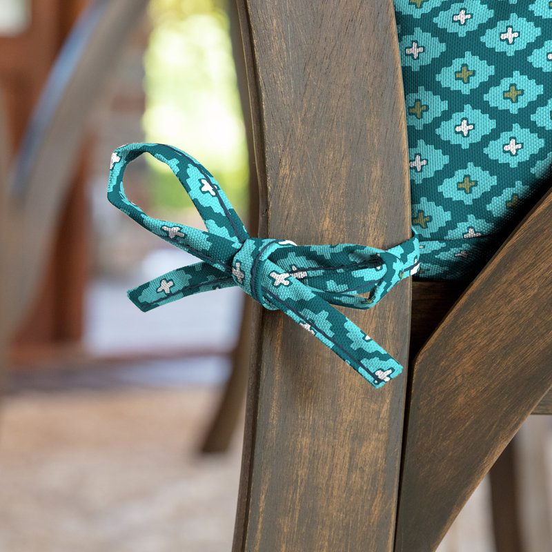 ARDEN - Coussin de siège / dossier d'extérieur, Bleu sarcelle