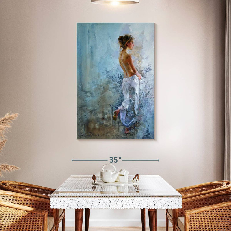Leisha At The Window, 48" H x 32" W