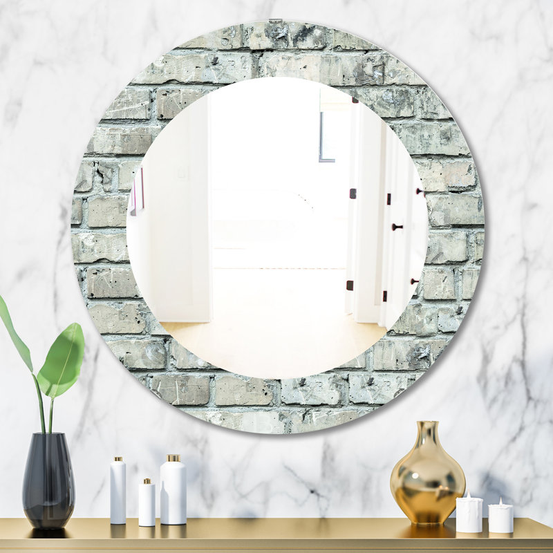 Miroir mural Stone 2, H 31,5 po x l po