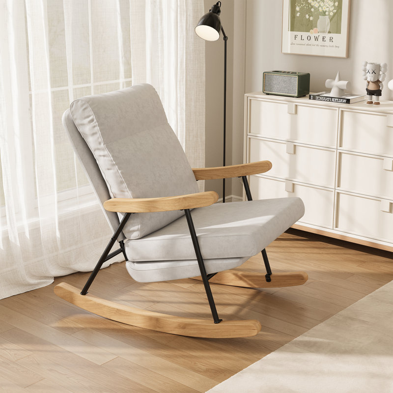 Rocking Chair, Gray