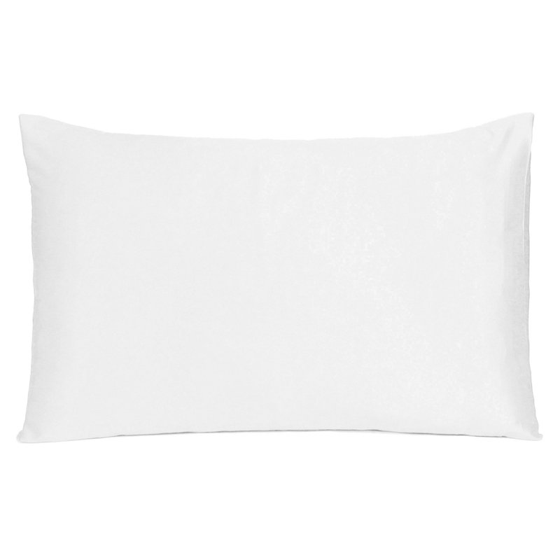 Silk Satin - Set of 2, White, Standard