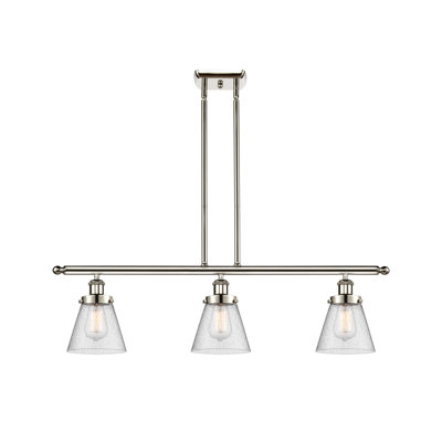 Luminaire suspendu linéaire à 3 lumières pour îlot de cuisine Niko