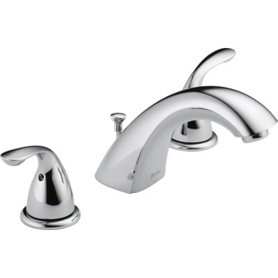 Classic Widespread Bathroom Faucet with Drain Assembly