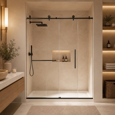 Frameless Sliding Shower Door