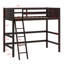 Lit mezzanine en bois avec échelle-1035091649