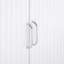 Meuble-lavabo simple mural 23,62 po avec lavabo blanc