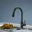 Kitchen Faucet With Sensor-117496302