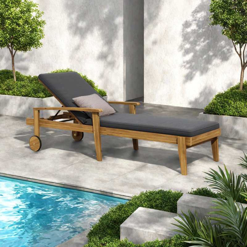 CHAISE LOUNGE, Yellow, Grey