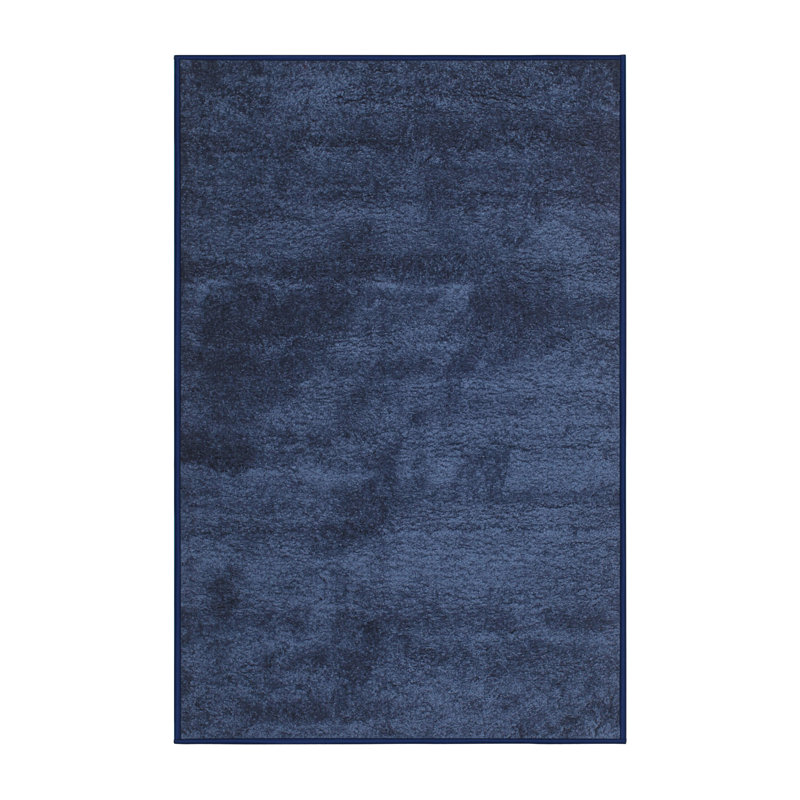 Tapis bleu / noir Weatherhill, Rectangle 6 pi x 9 pi