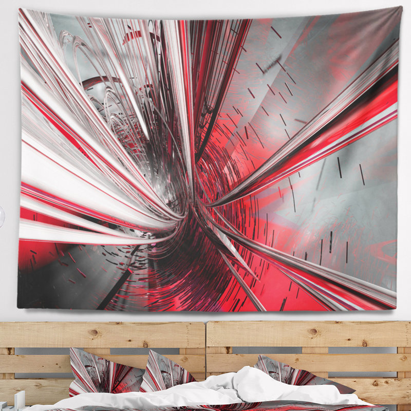Tapisserie Fractal 3D, H 50 po x l 60 po