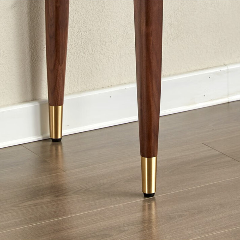 Solid wood desk, 29.53" H x 39.37" W x 17.72" D