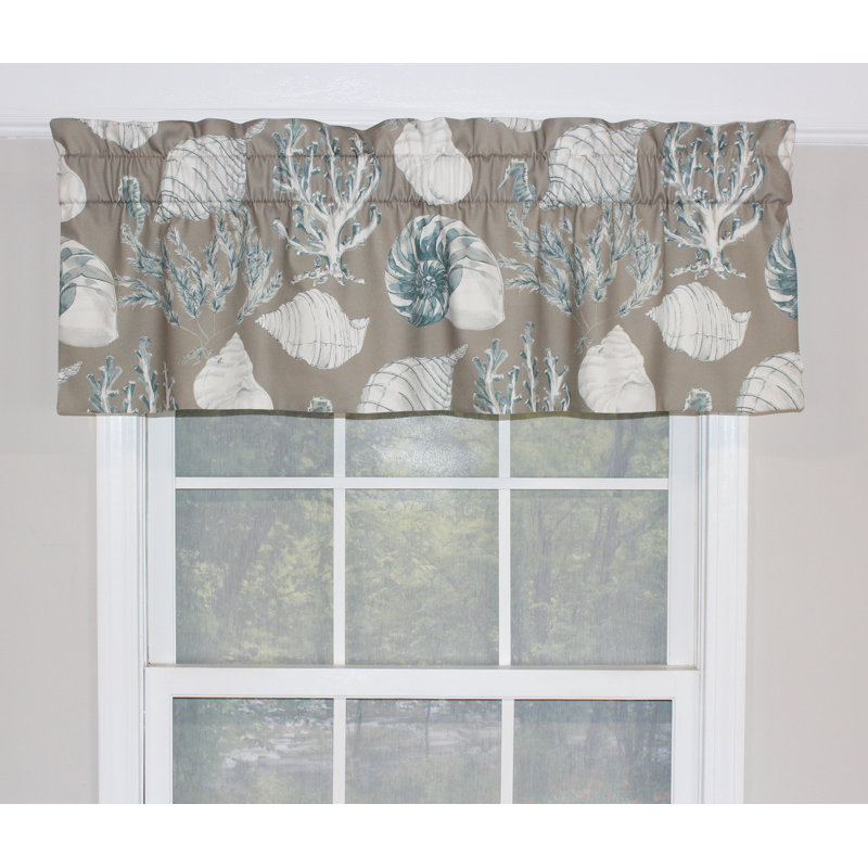 Cantonnière en coton Toile, L 50 po x L 15 po