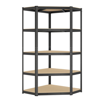 Alandis Metal Height -Adjustable Shelving Unit
