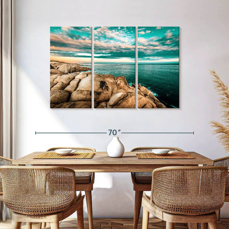 Gillard Dramatic Seascape, 36" H x 57" W