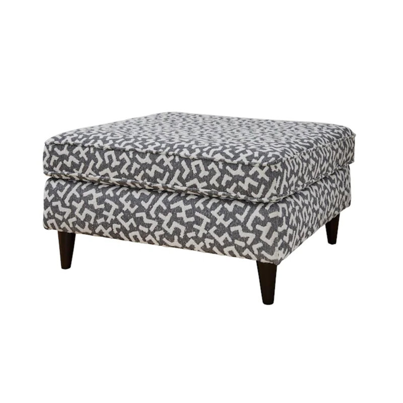 Repose-pieds Classic, Polyester denim Down Thunder
