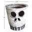  Vases d'Halloween en forme de crâne - ensemble de 3 pots décoratifs effrayants de 4 po de hauteur