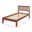 Wood Platform Bed With Headboard-114212971