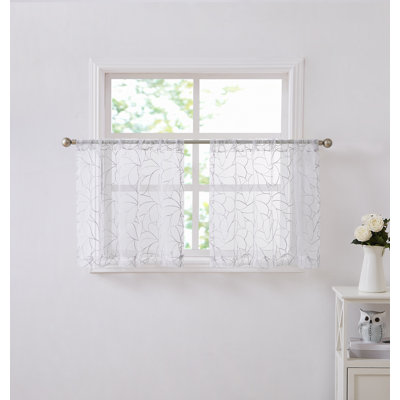 Wander Sheer Double Curtain Panel Pair