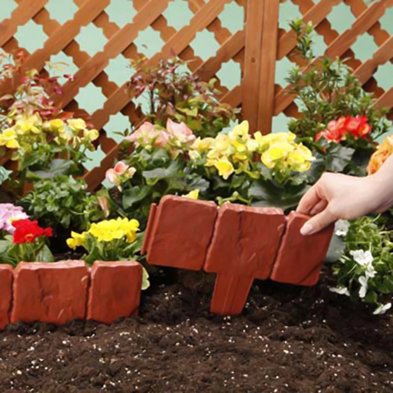 20 pièces de clôture de jardin à bordure de jardin