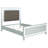 Karmen Metallic Upholstered Tufted Queen Panel Bed