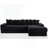 Boneless Oversize Cloud Couch, L-Shape Sofa, Convertible Floor Sleeper Sofa Bed, No Assembly ,Eight Pillows,3-In-1,Side Pocket,Corduroy-360802345-360802346