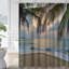 Rideau de douche Sunset Beach Florida Island Hawaii Camps avec 12 crochets-994961568