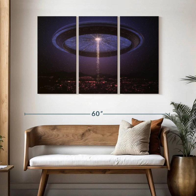 Kelan Sci Fi, 32" H x 50" W