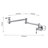 Wall Mount Folding Kitchen Pot Filler Faucet-117563306