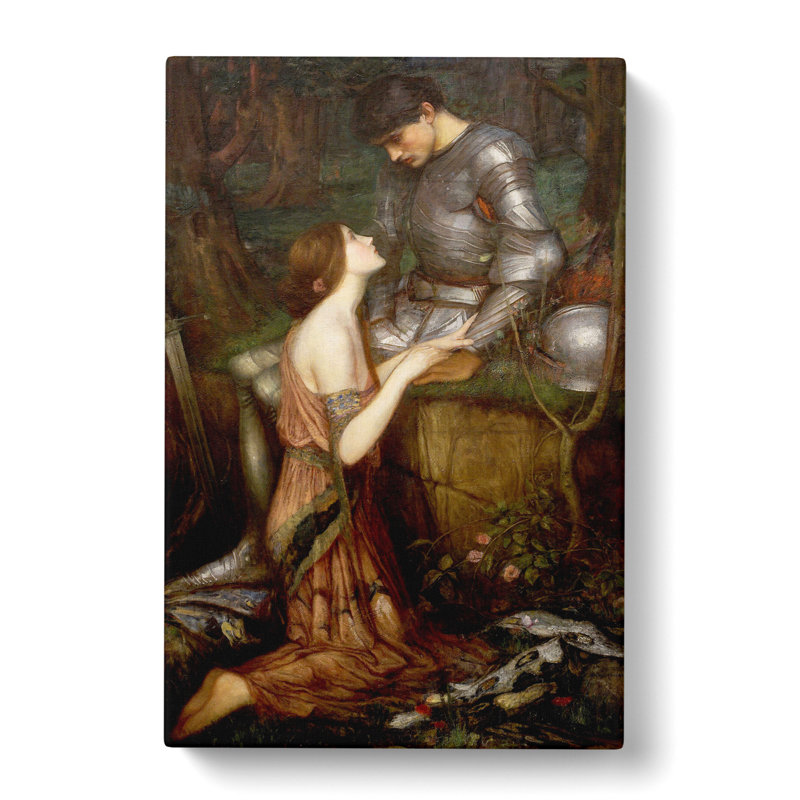 Lamia by John William Waterhouse - Wrapped Canvas, 76cm H x 50cm W x 3cm D