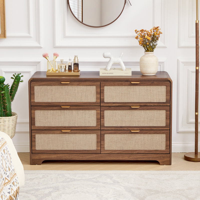Commode à 6 tiroirs l 47,24 po