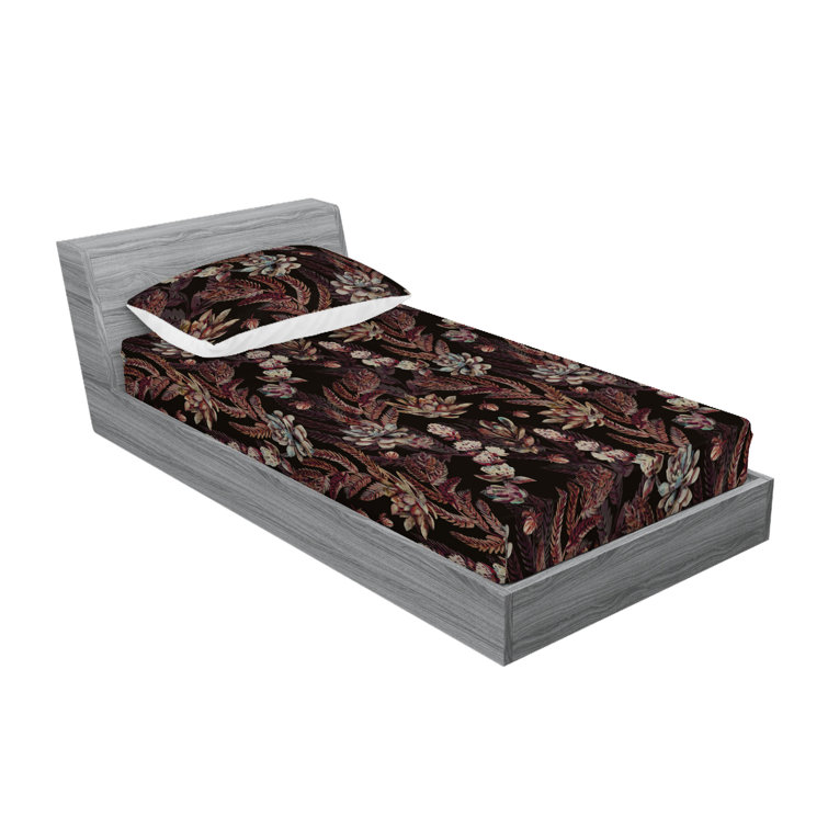 Drap-housse et taies décoratives 3 pièces Ambesonne