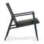 Ensemble de 2 chaises longues d'extérieur avec coussin de siège gris Biton-126358898-126358896
