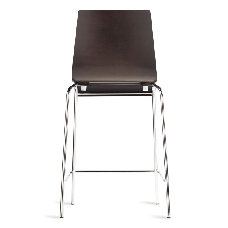 Full Back Bar & Counter Stool, Graphite Oak, Counter Stool (24.5" Seat Height)