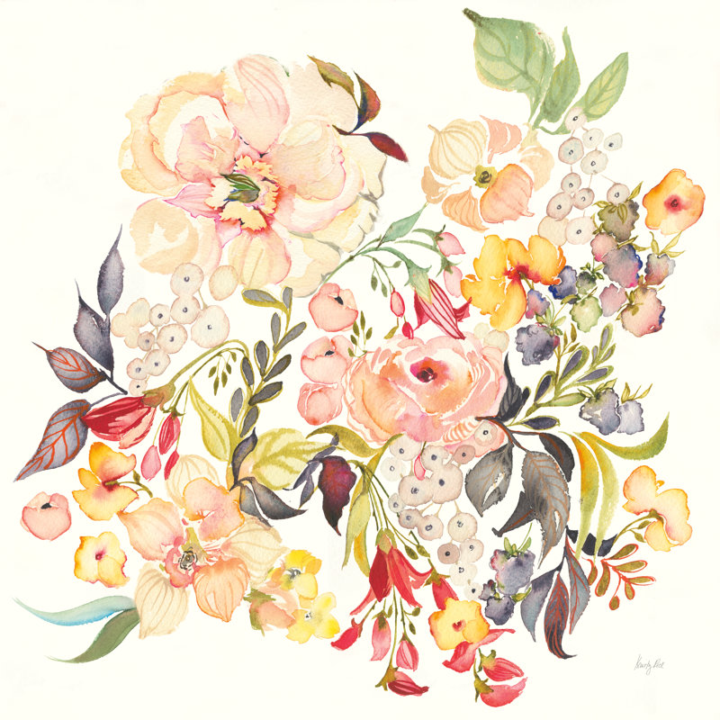Succulent Desert I by Kristy Rice - Wrapped Canvas Painting, 51cm H x 51cm W x 3.8cm D