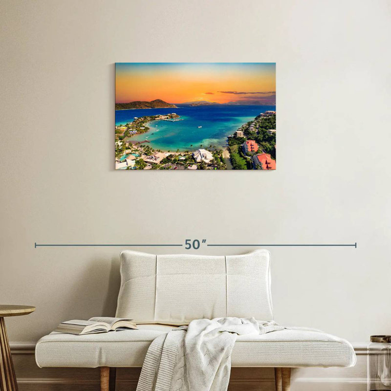 Ravi St. Thomas US Virgin Islands, 20" H x 30" W
