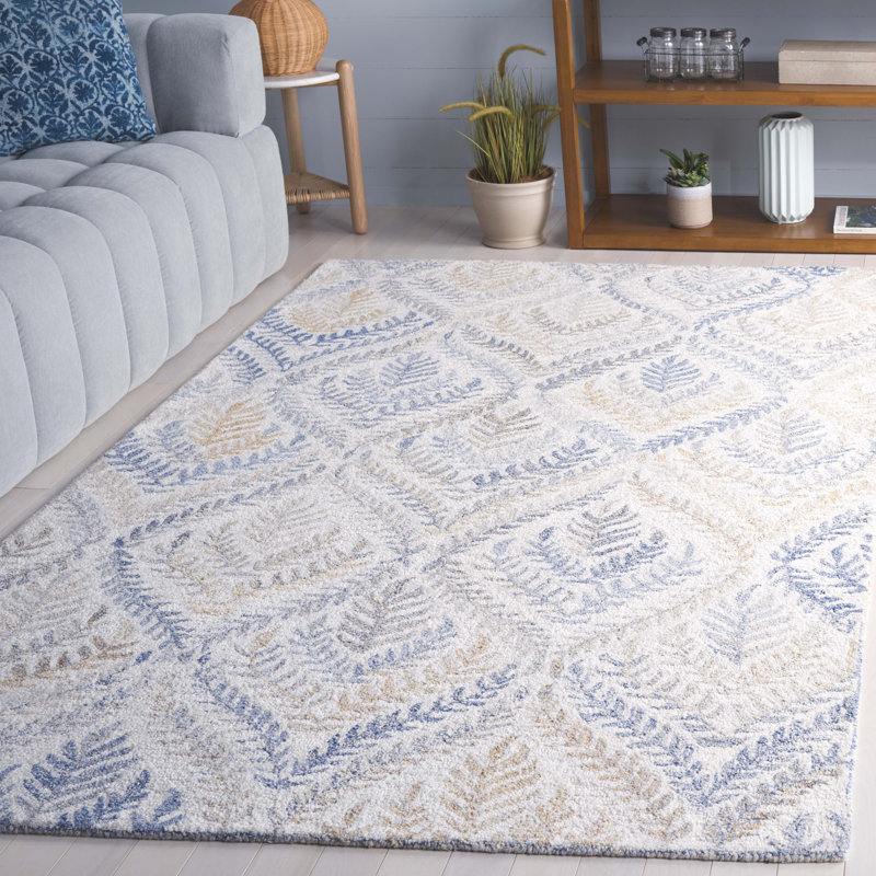 Tapis beige / gris Cristionna 804, Rectangle de 5 pi x 8 pi