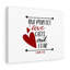 Perfect Love Casts Out Fear 1 John 4:18 - Wrapped Canvas Print