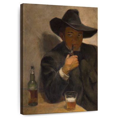 Leisha Self-Portrait With Broad-Brimmed Hat