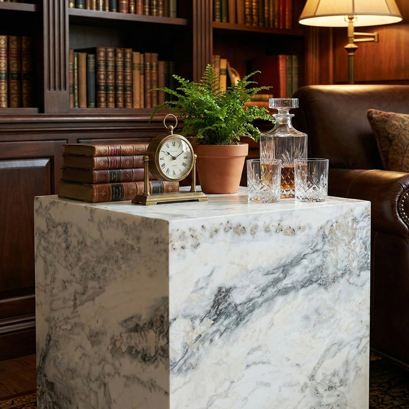 Table de bout Marble