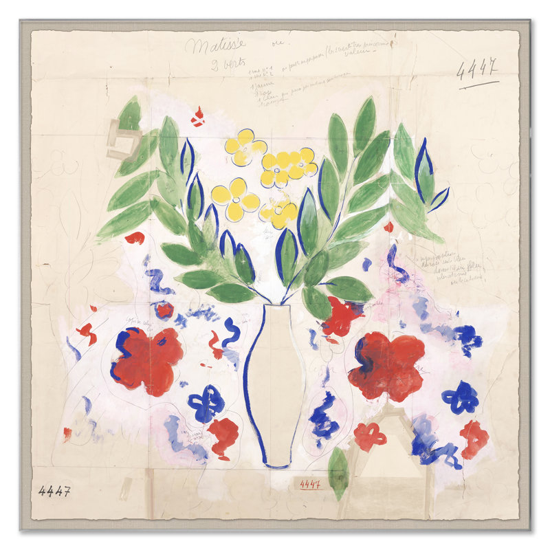 Matisse I Print by Paule Marrot Soicher Marin, 47" H x 47" W, Clear