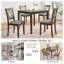 Ensemble de table de salle à manger 5 pièces Elegant Elegant
