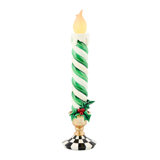 Check It Out Illuminated Retro Candle