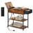 Reggis 24'' End Table with Power Outlets & USB, Side Table with Drawer and 2 Shelves, Farmhouse Side Table for Small Spaces, End Table With Drawer For Living Room, Bedroom-1321160881