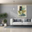  «Collage No. 29» par Suzanne Nicoll, art mural sur toile, 40 po x 54 po